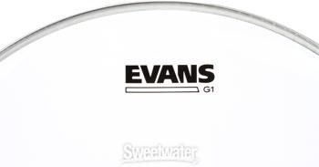 Evans G1 Tom Pack - 10, 12, 16 - Clear
