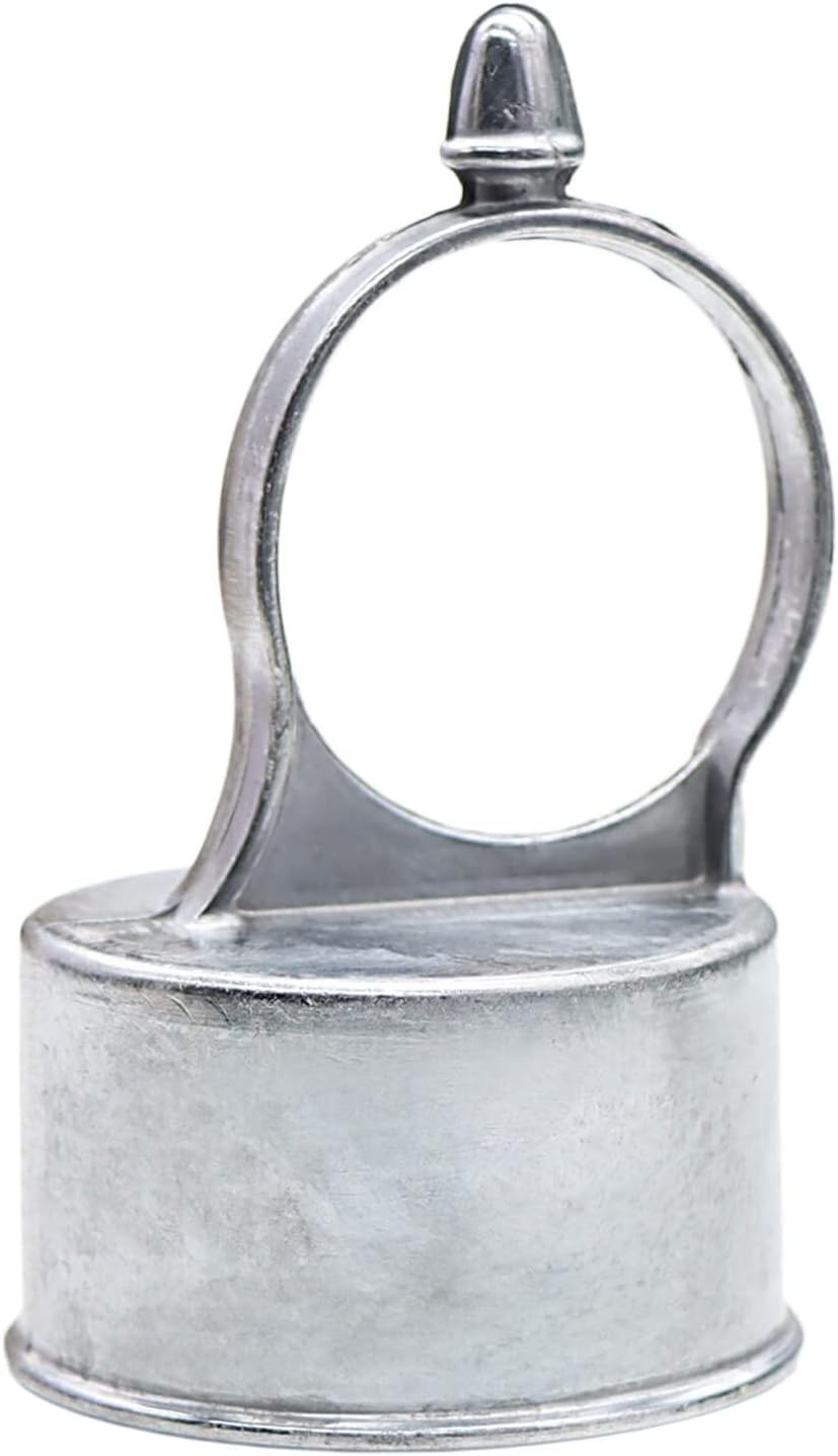 2PCS Chain Link Fence Loop Cap, Chain Link Fence Parts for 2-3/8" Outside Diamet