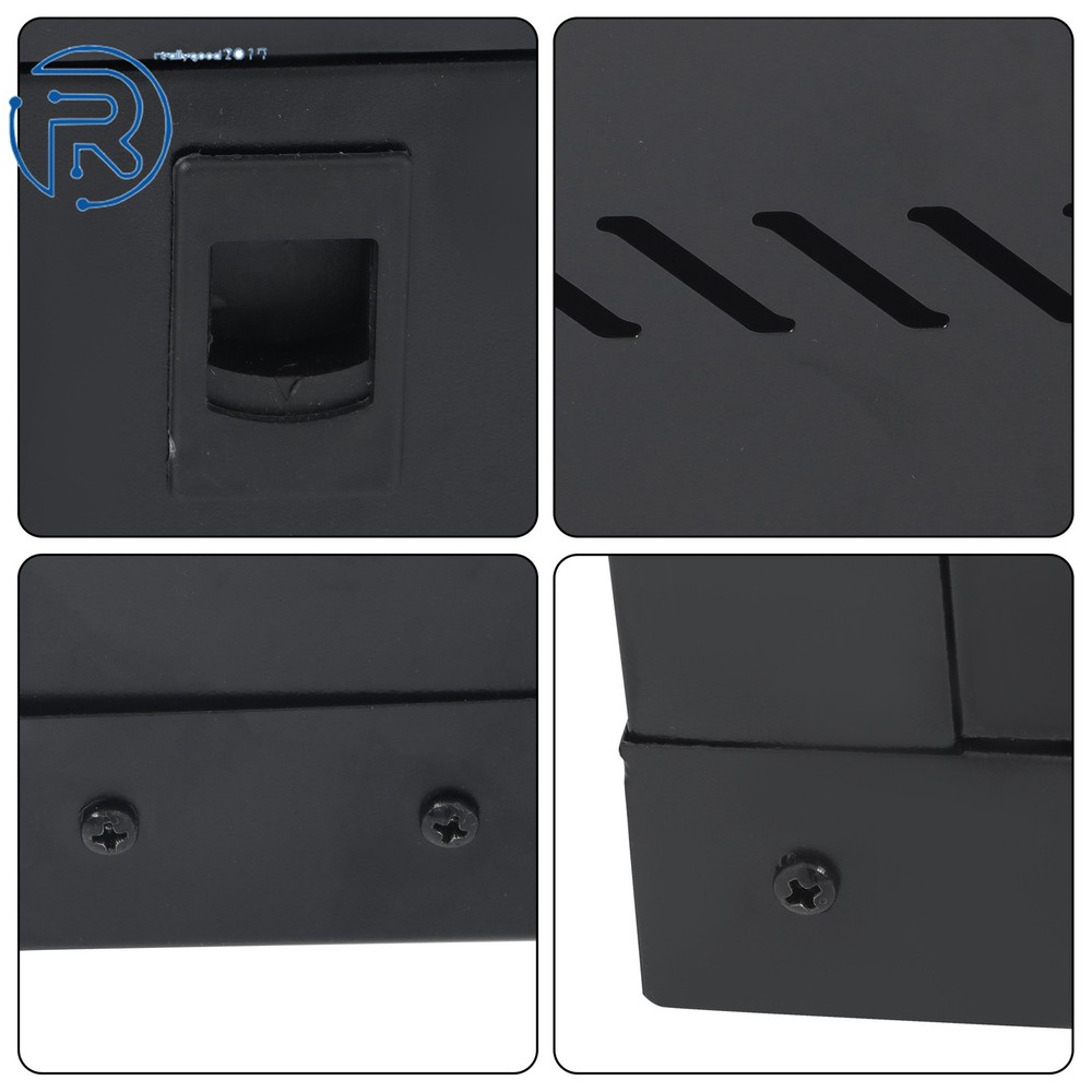 1PC 9U Server Rack Enclosure Maximum depth 15.5" wall mount network With Locks