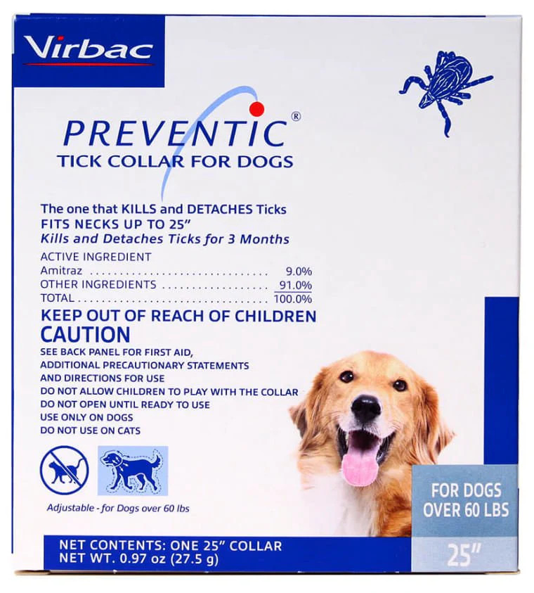 Virbac Preventic Collar 25 inch