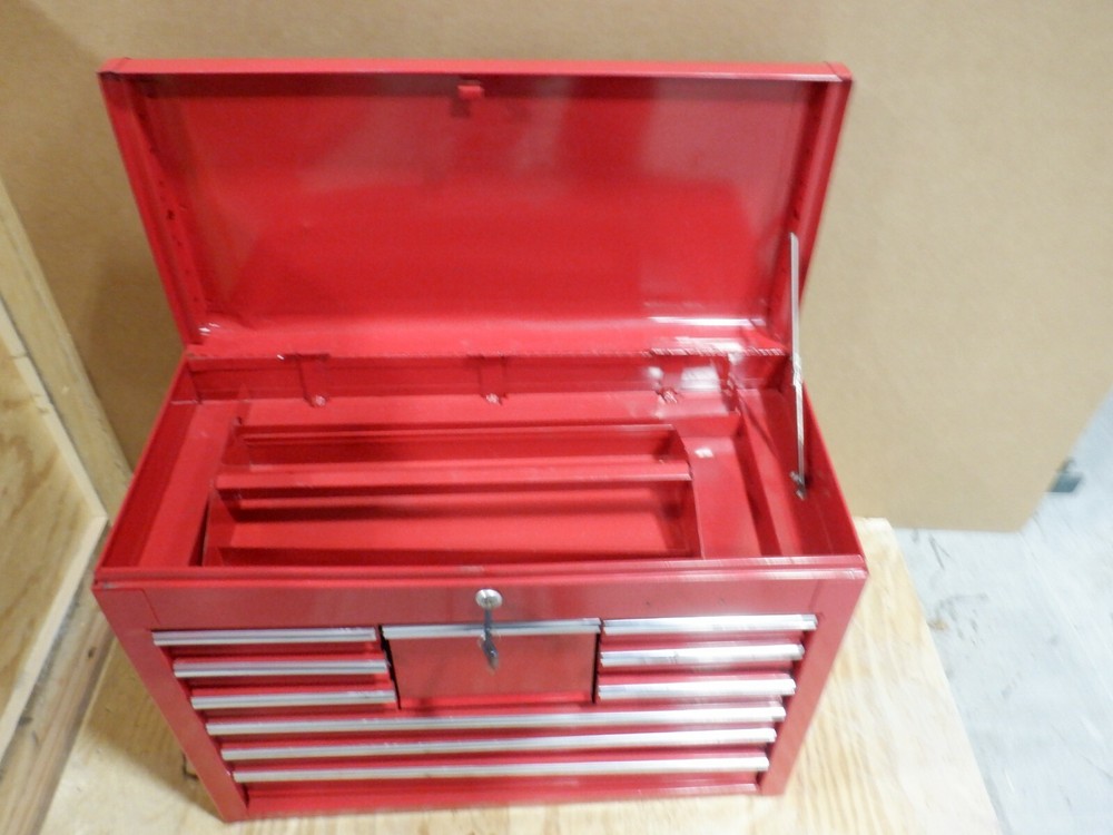 WESTWARD 10 DRAWER TOOLBOX WITH LOCK