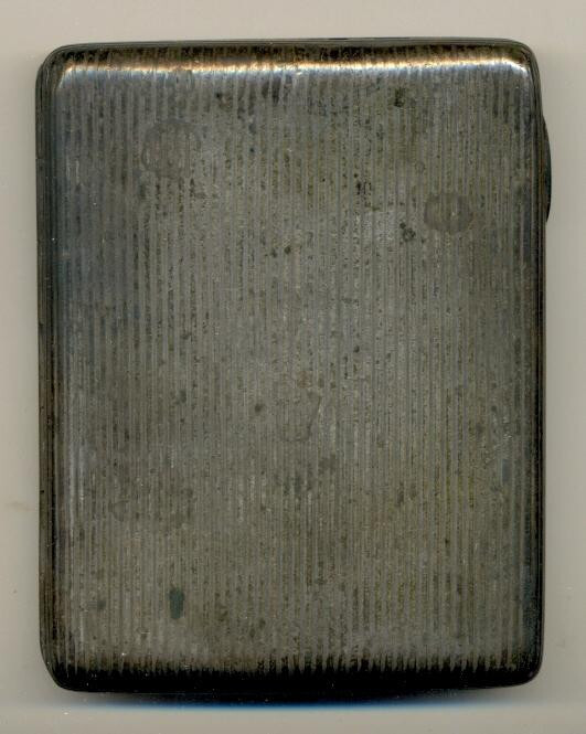 Imperial russian Silver Rubies Cigarette Case
