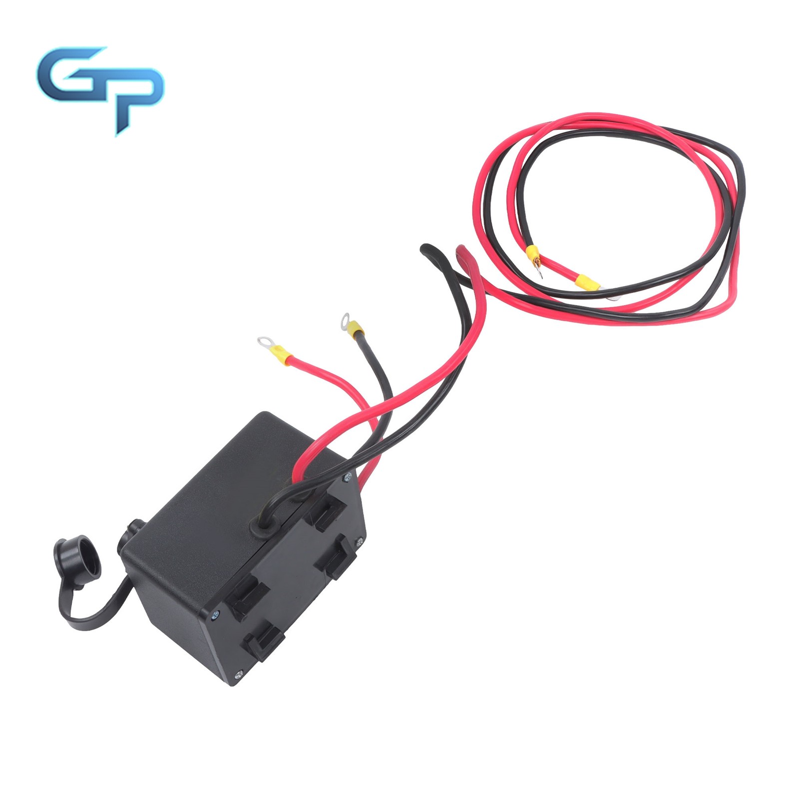 3500lbs 12VDC/1.5HP Synthetic Rope Electric Winch w/ Wireless+Wired Control