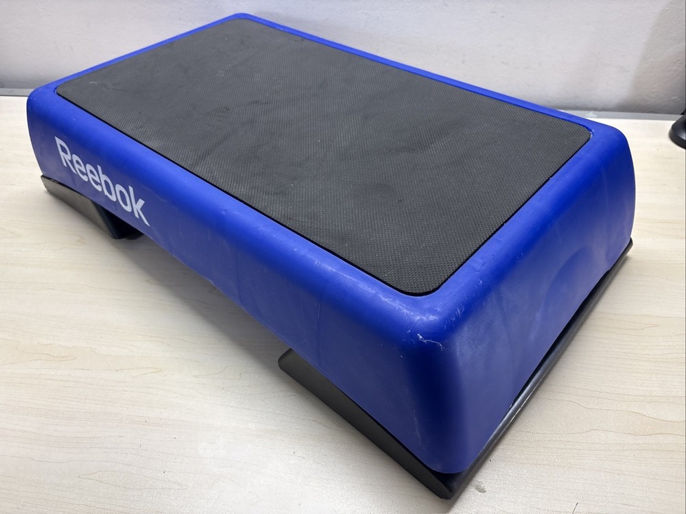 Reebok Professional Aerobic Step (R5STEP05) 5 Level Blue Stepper Riser Exercise