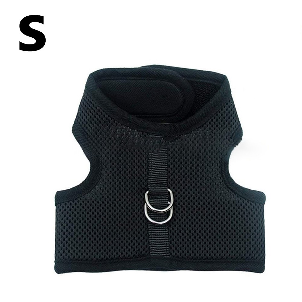 Escape Proof Pet Cat Harness with Leash Adjustable Soft Mesh Reflective S M L XL