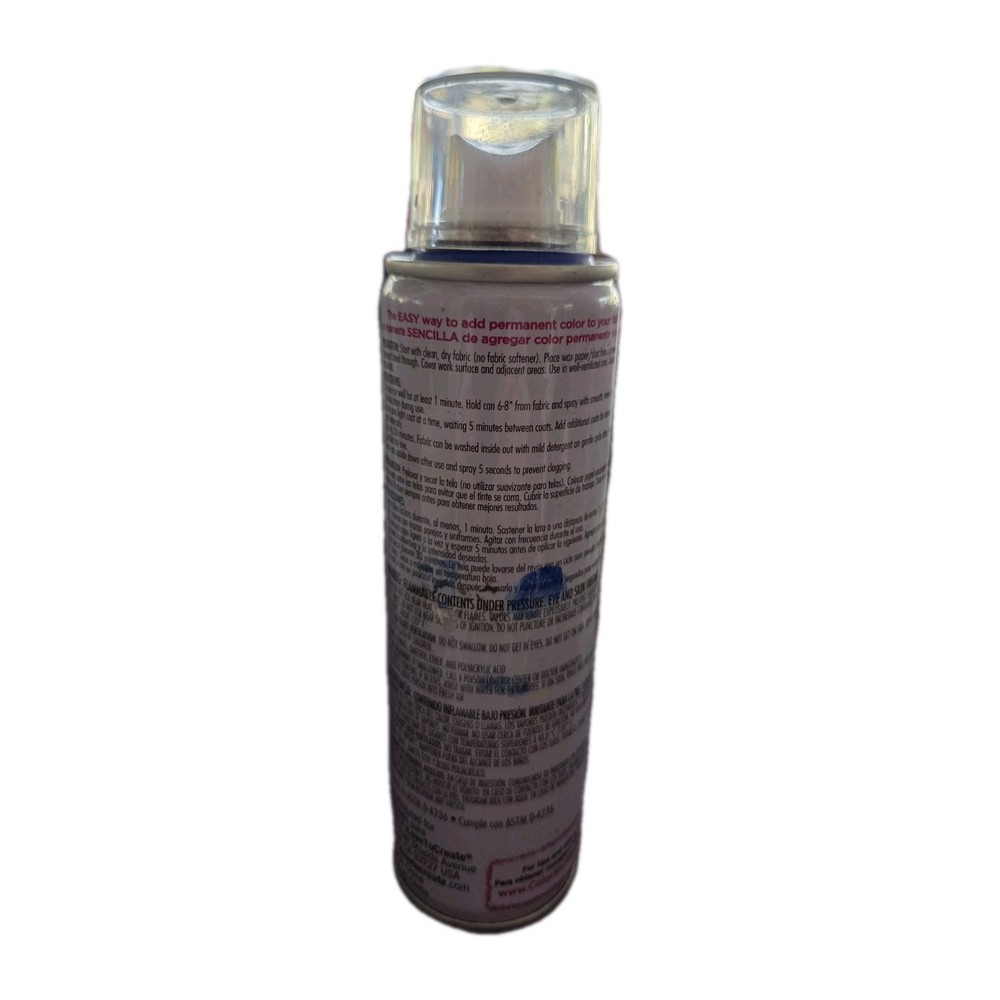 Versatile BLUE Fabric Spray Paint - 3oz