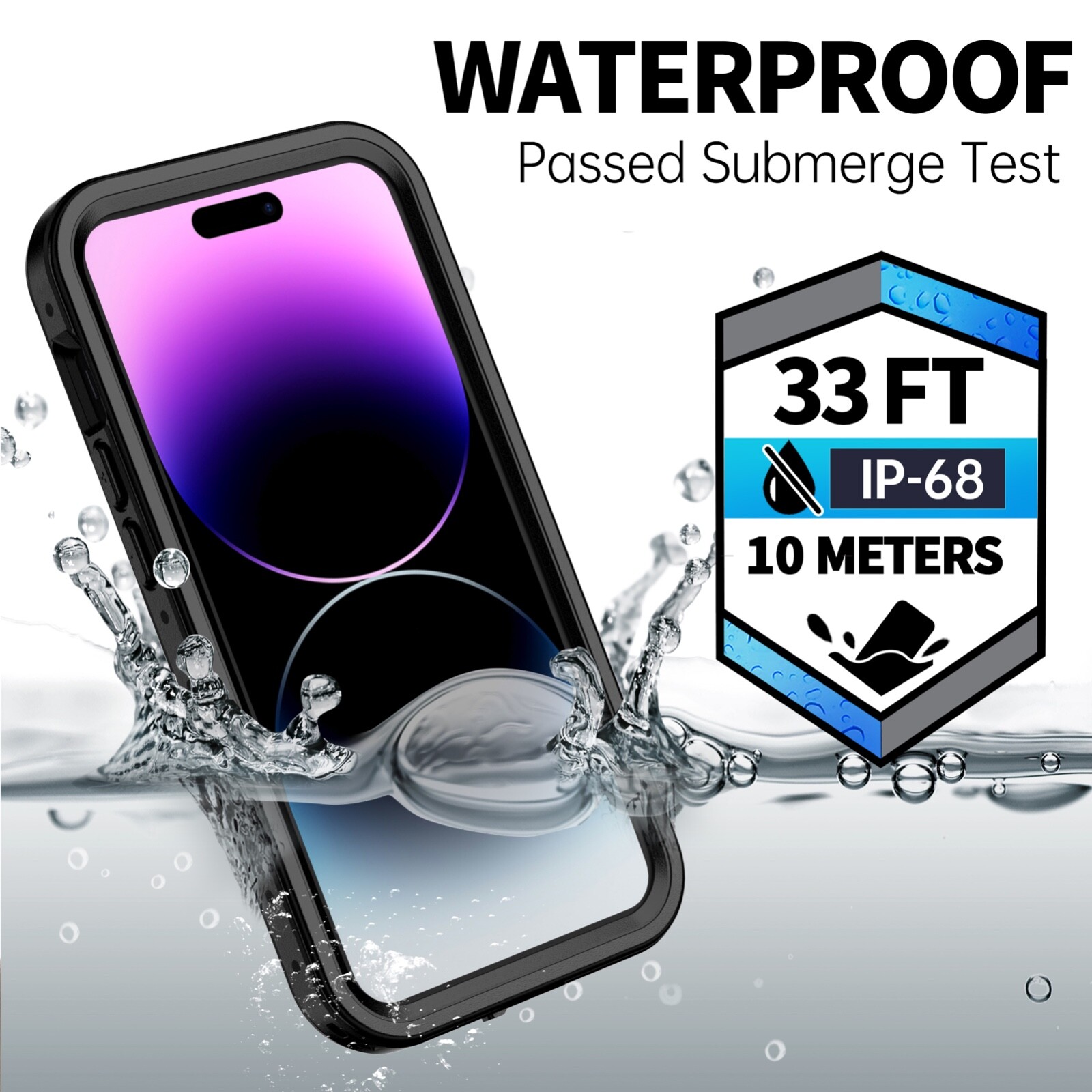 For Apple iPhone 14 Pro Max Waterproof Case Cover Shockproof Series Plus ProMax