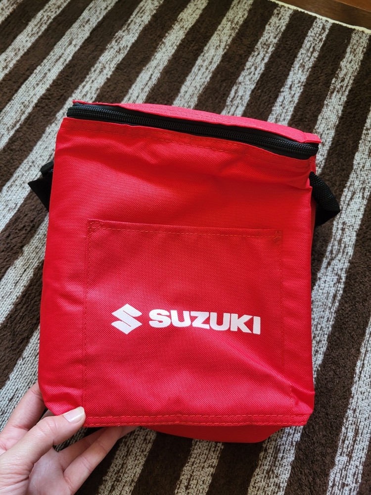 Red Suzuki Lunch Bag