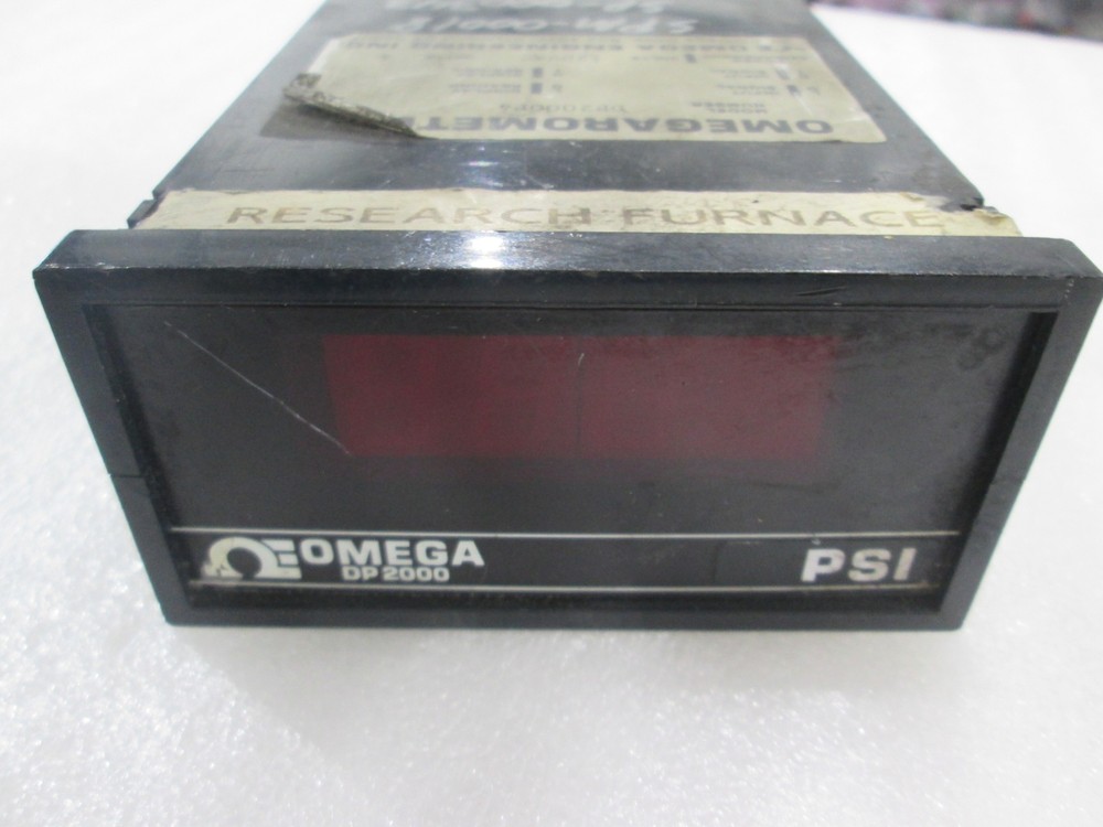 Omega, DP2000, Panel Meter, Used