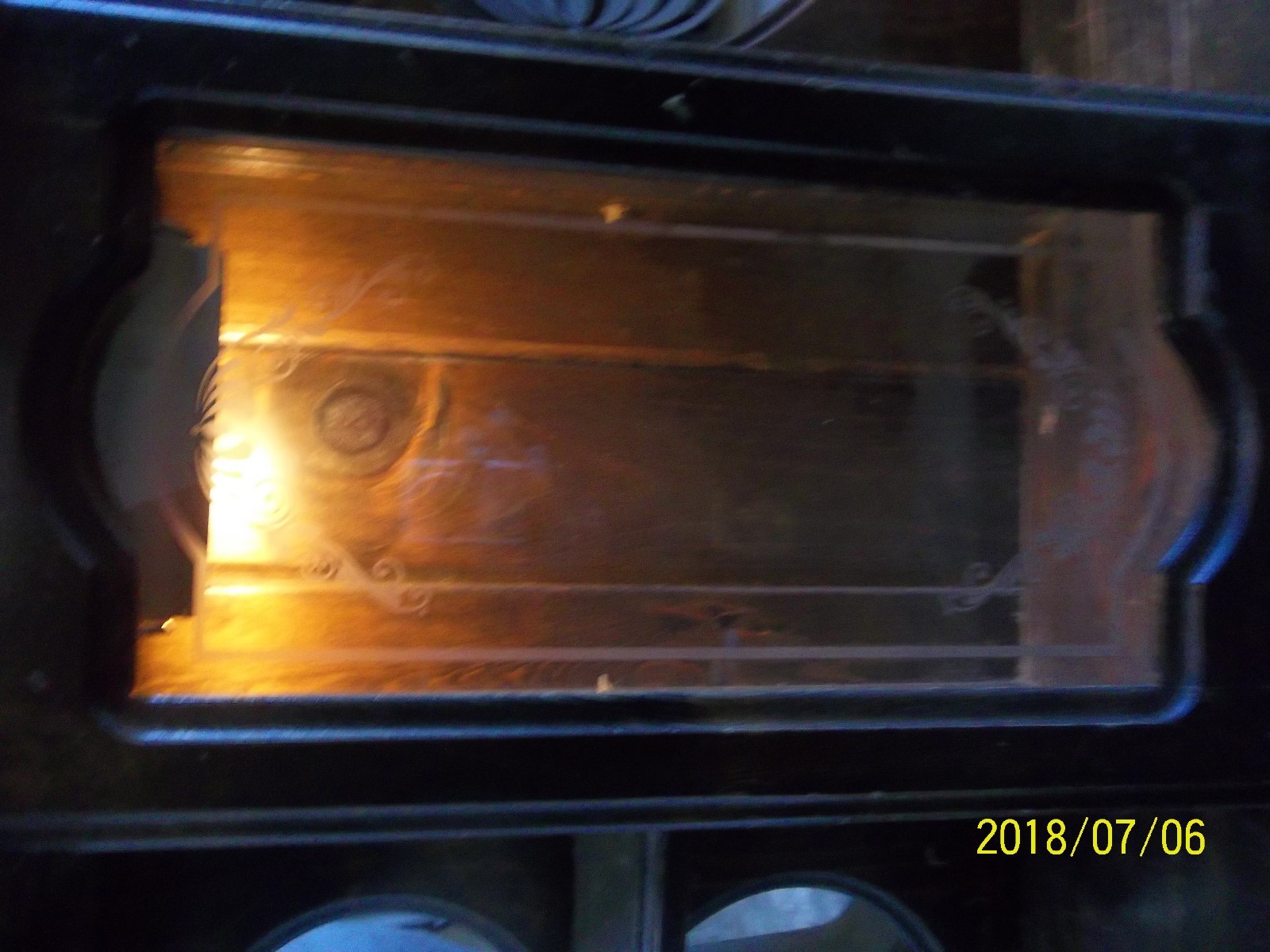 Lighted Queen size headboard from older water bed. *PICKUP ONLY*