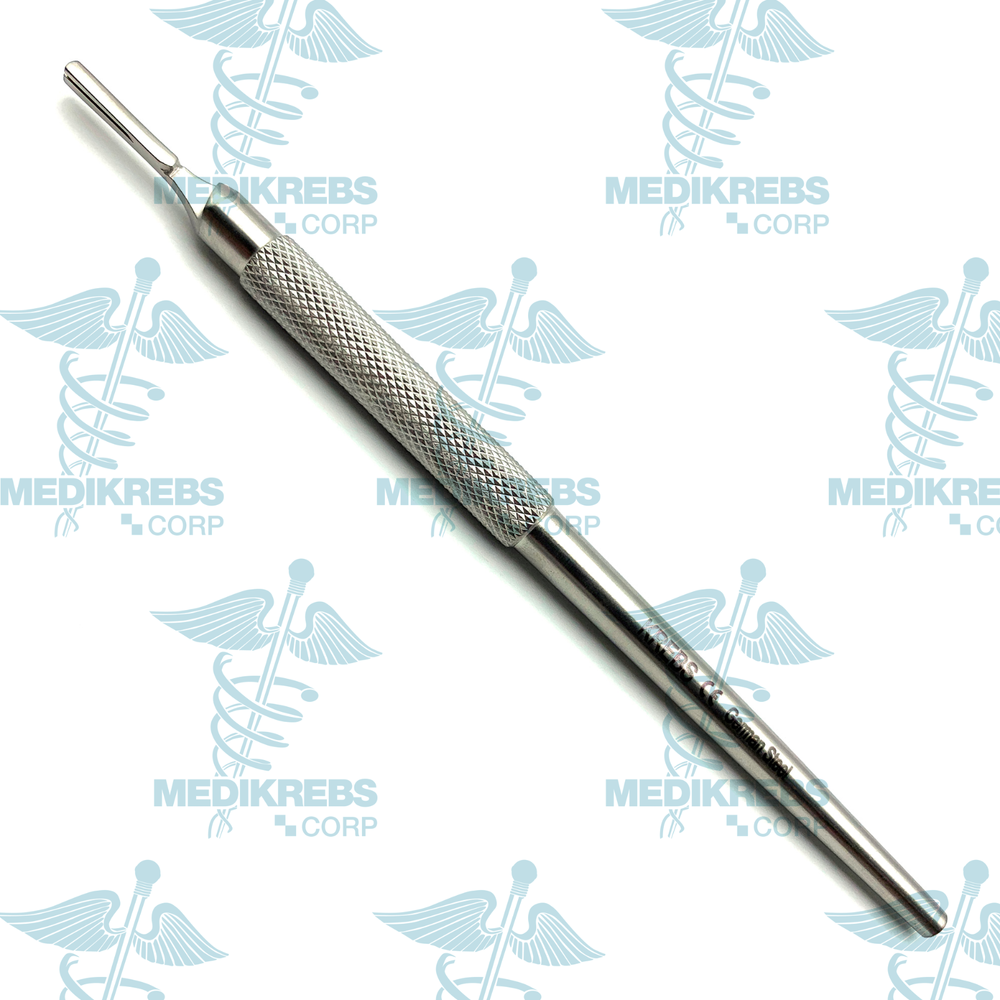 Round Scalpel Handle No. 3, Solid Handle 14cm - 5 1/2'' Surgical Instruments