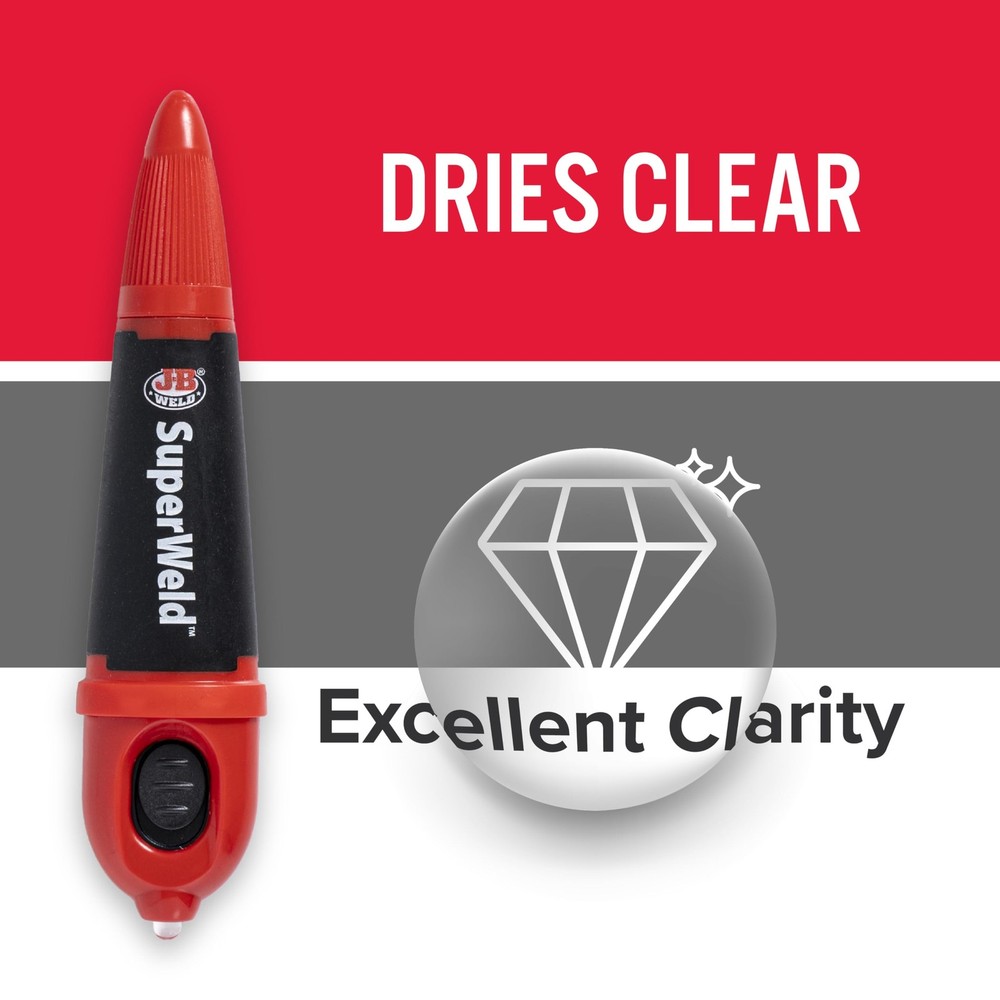 Light-Activated Superglue, Clear, 5g, 2-Pack