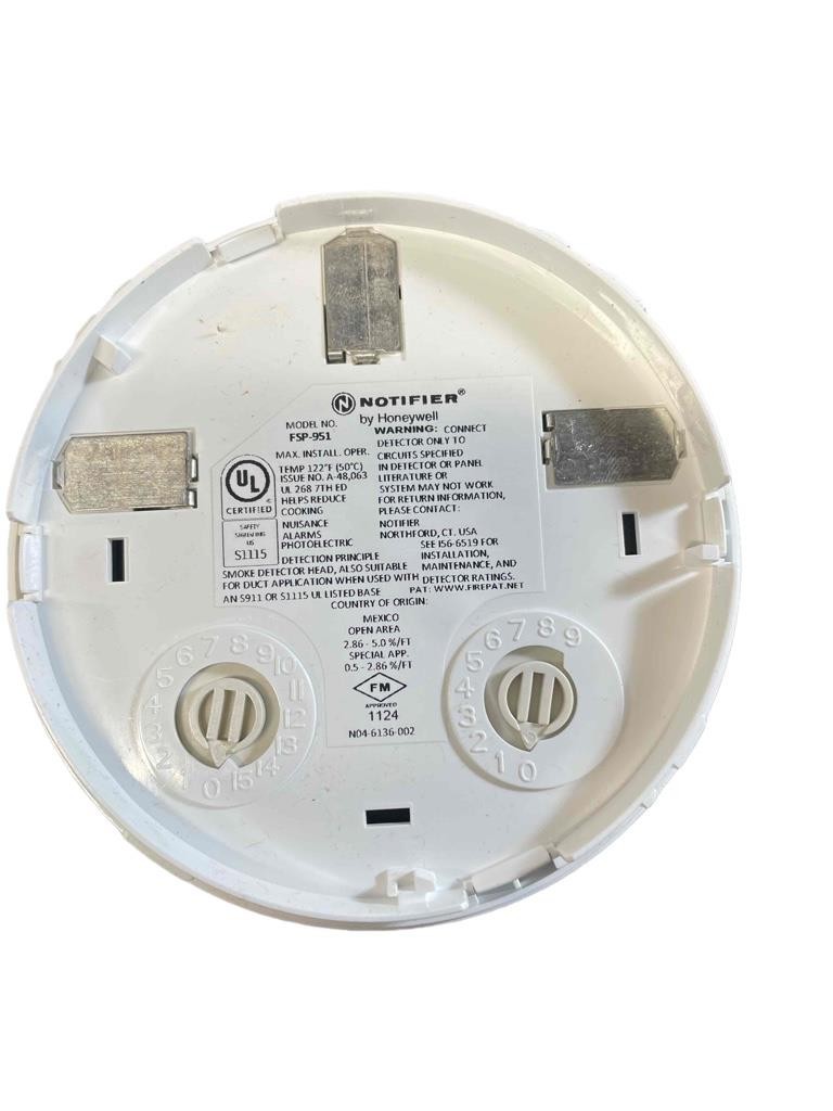Honeywell Notifier FSP-951 White Photoelectric Smoke Detector
