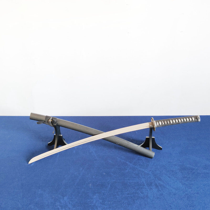 Split Katana Samurai Sword Holder Stand Bracket Assembly New Sword Rack S/L Size