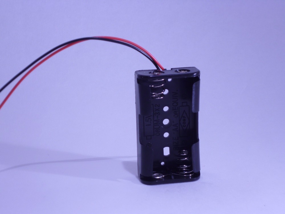 2 AA Battery Holder 5 Pack Raw Leads 2A21RL