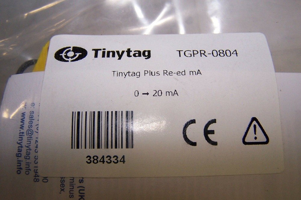 NEW TINYTAG CURRENT INPUT DATA LOGGER TGPR0804