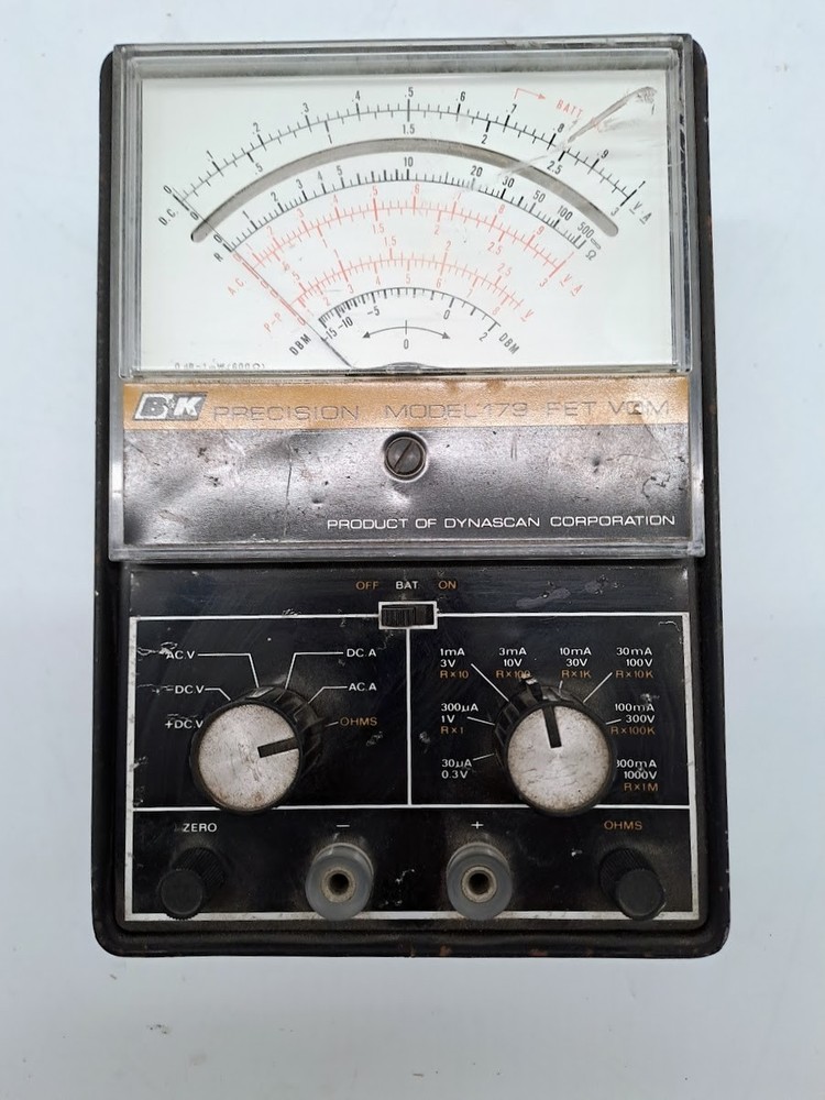 B&K Dynascan Model 179 Fet vom meter