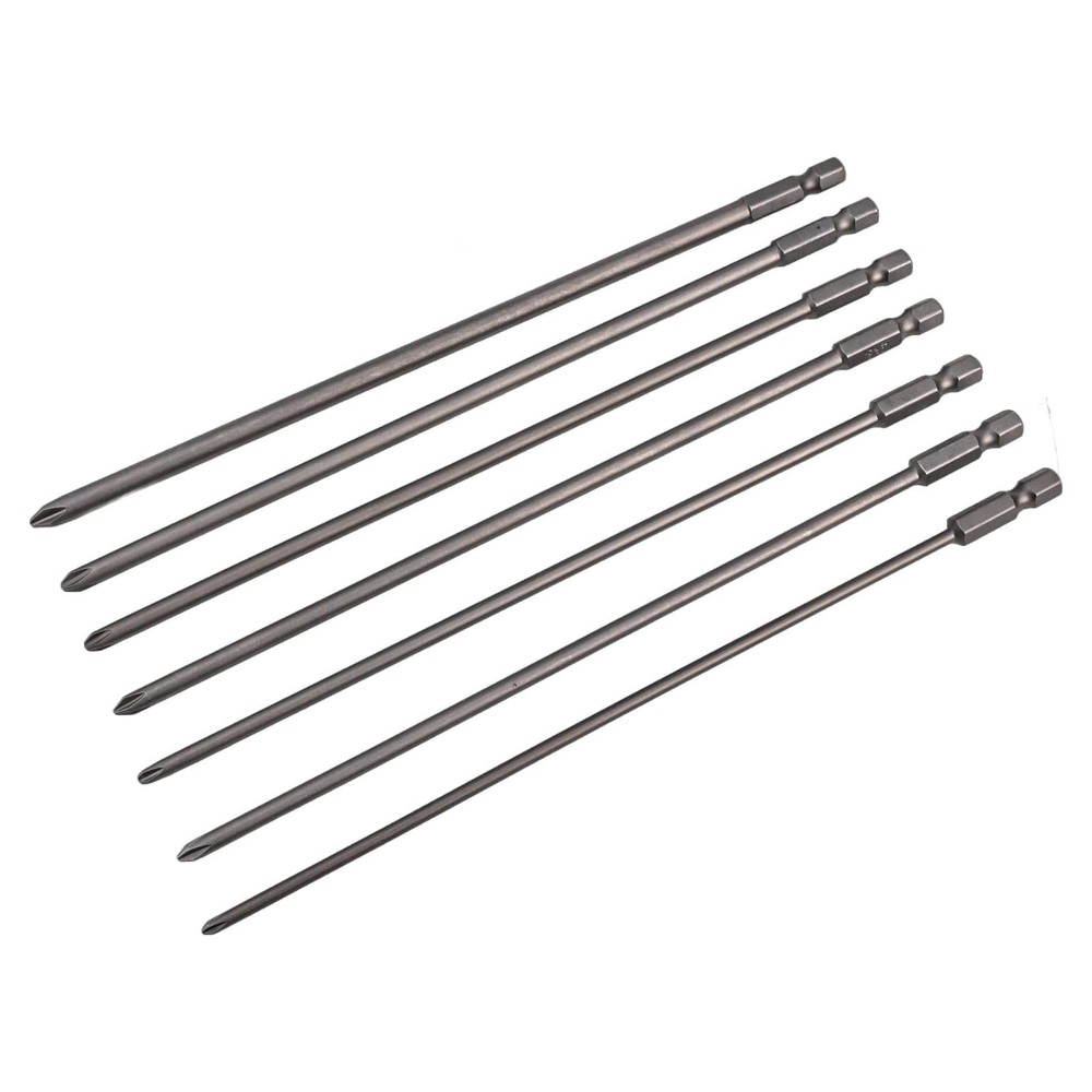 Newest Screwdriver Bits 200mm Tool 6.35mm 7Pcs 7Pcs/Set Bits Cross Driver