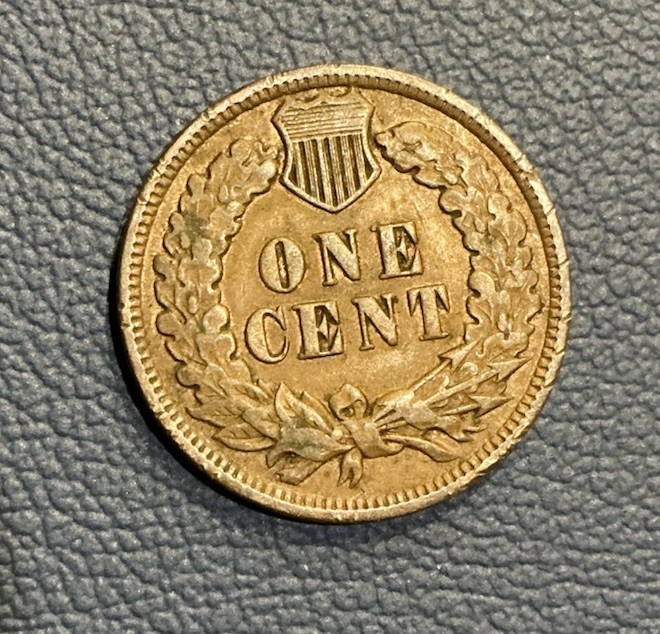 1902 Indian Head Cent - Vintage U.S Penny