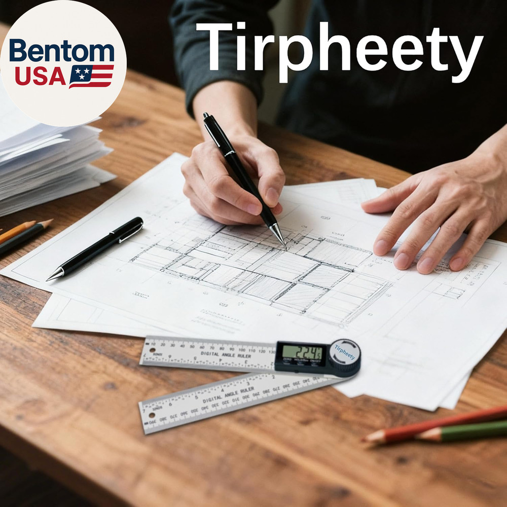 Digital Angle Finder Protractor, 3Rd Generation Quick Display Angle Gauge Ruler,