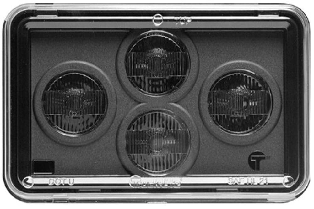 Truck-Lite 37645c LED Projector Headlight 4"x6" Rectangular HIGH BEAM