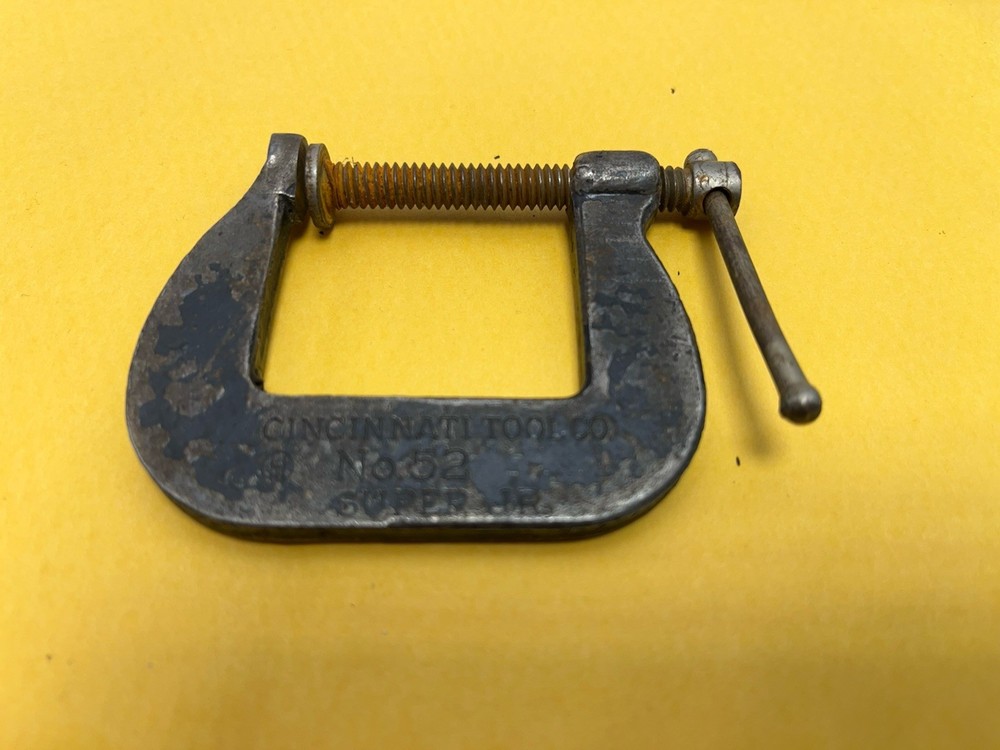 Vintage Cincinnati Tool Co # 52 Clamp " Super Junior"