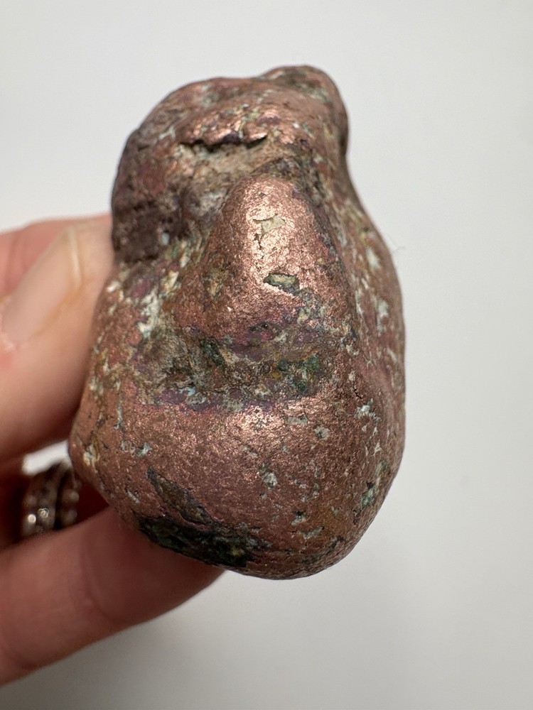Pure Solid Native Michigan Float Copper Mineral Display Specimen Upper Peninsula