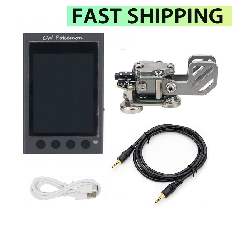 HAMCUBE Mini CW Trainer Morse Code Trainer w/ Morse Key 1.5M/4.9FT 3.5MM Cable