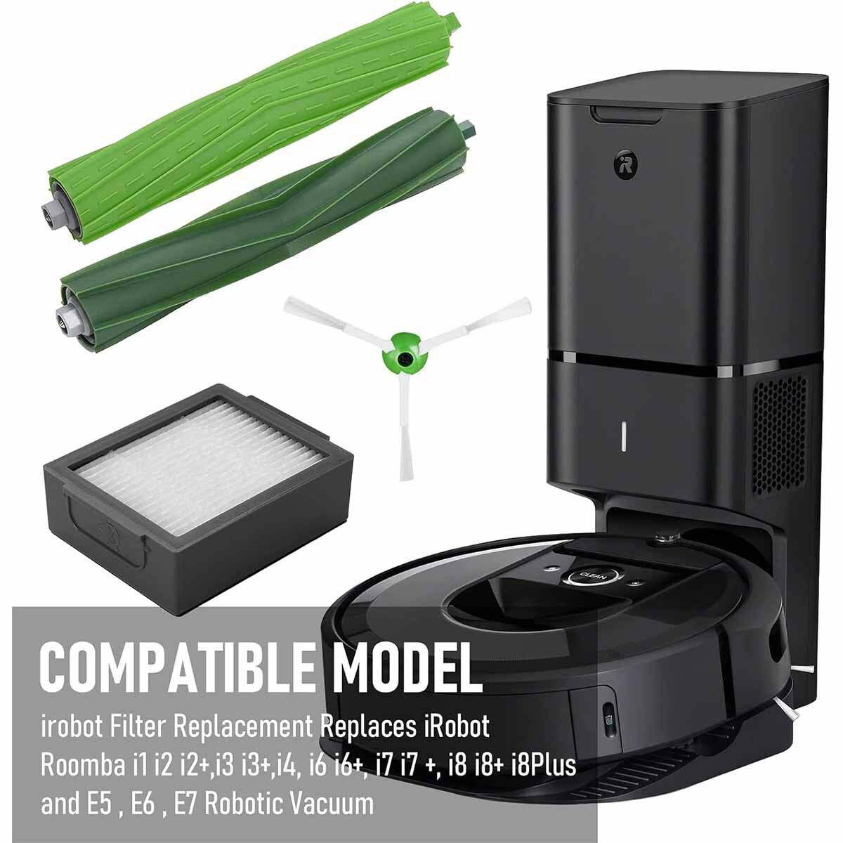 For iRobot Replacement Parts Roomba e5 e6 e7 i3 i4 i6 i7 i8/Plus e and i Series