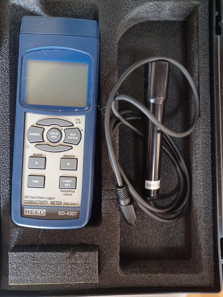 Reed Instruments SD-4307 Data Logging Conductivity/TDS/Salinity Meter