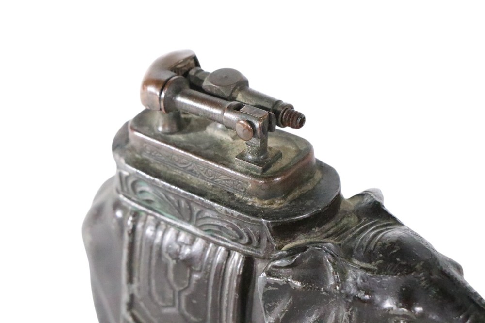 Ronson Elephant Cigarette Lighter as is
