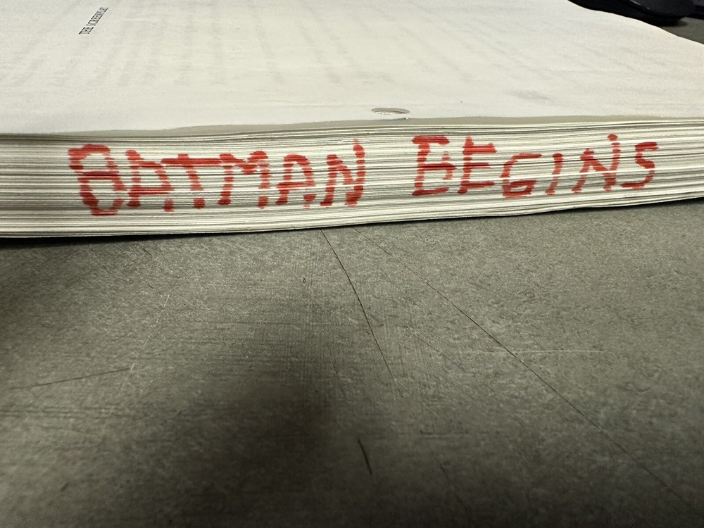 Script For Batman Begins Screenplay