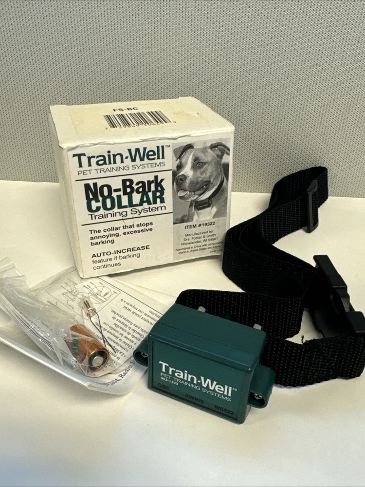 No-Bark Collar Training System by Train Well