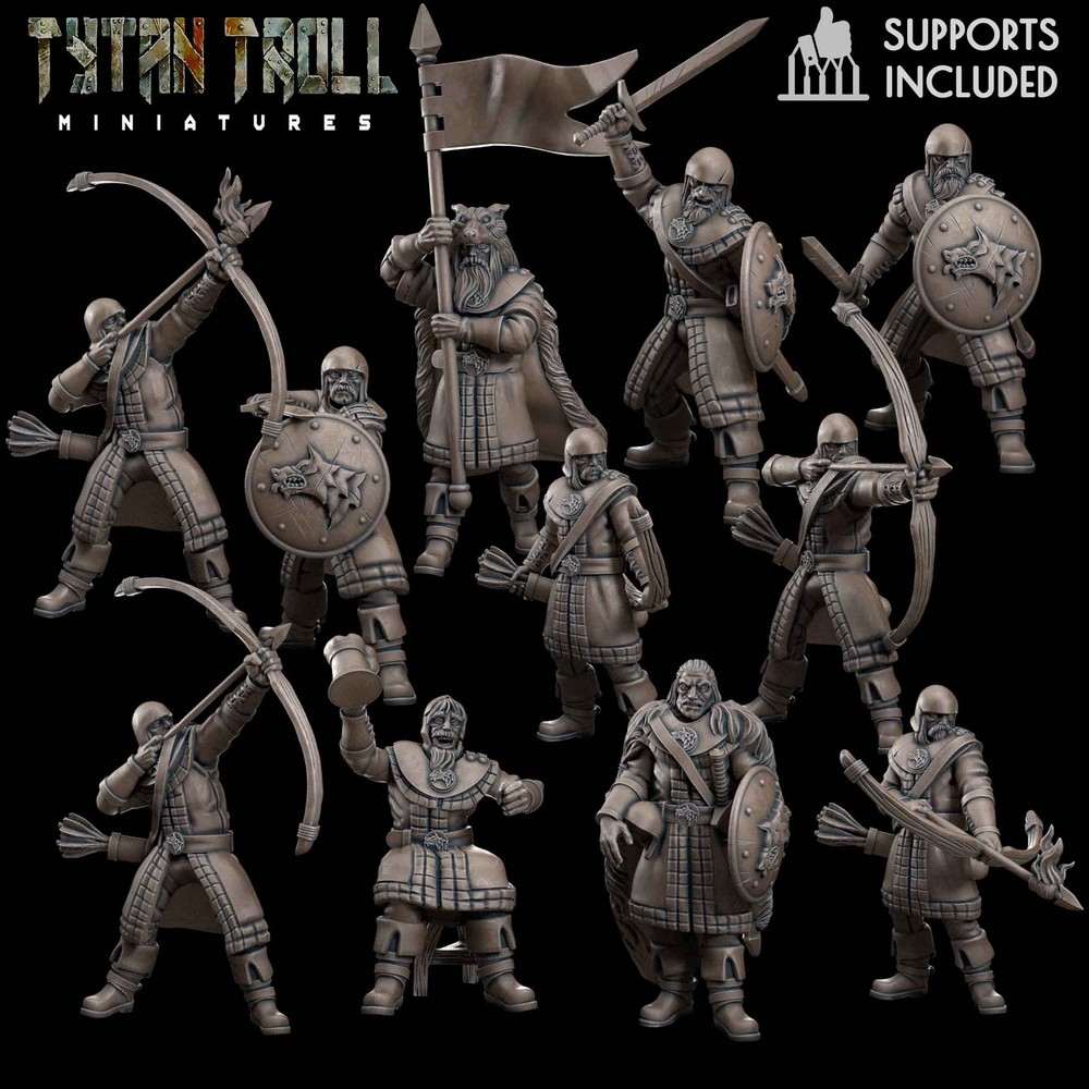 Town Guards Miniature