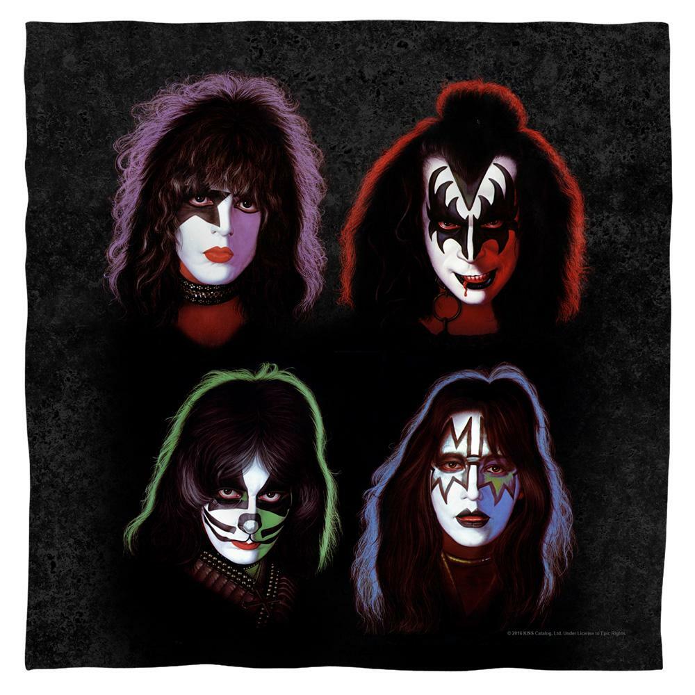 KISS SOLO ALBUMS BANDANA OFFICIAL 2016