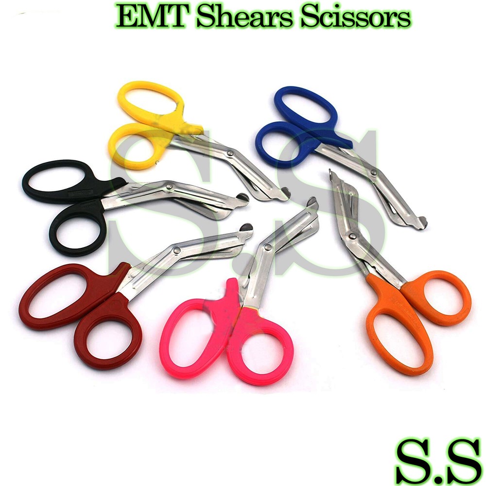 6 pcs PARAMEDIC EMT TRAUMA SHEARS SCISSORS Utility Scissors 5.5"