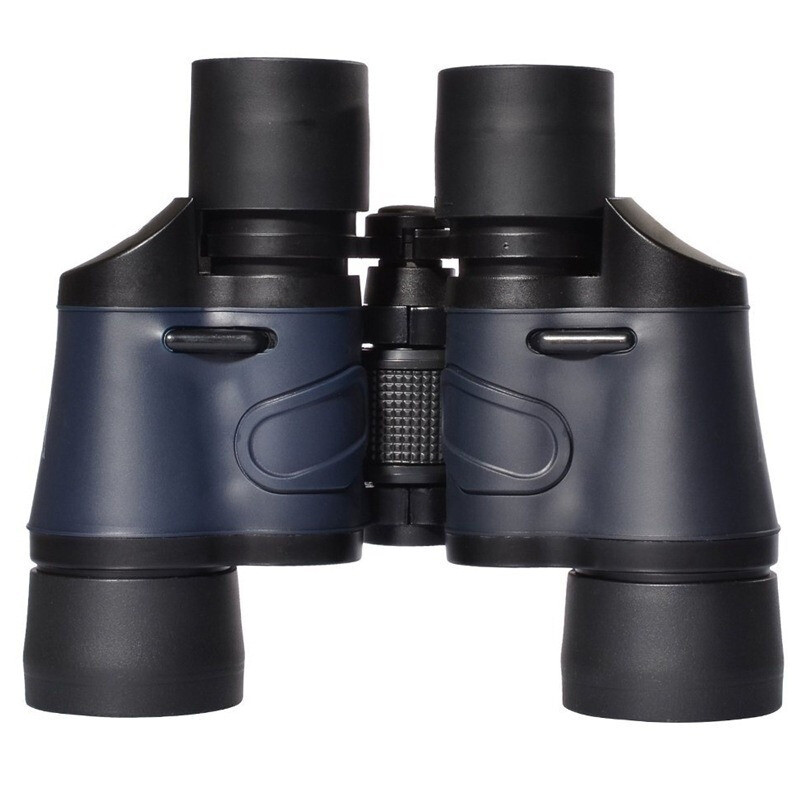 60x60 High-Powered Red-Coated Binoculars with Reticle & Low-Light Night Vision