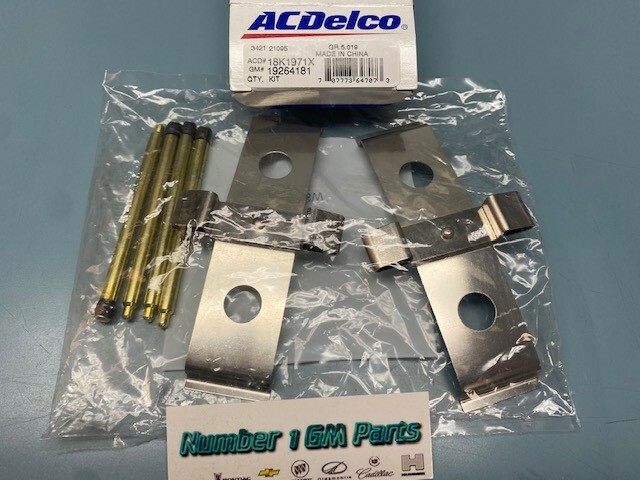 Disc Brake Hardware Kit Front ACDelco 19264181