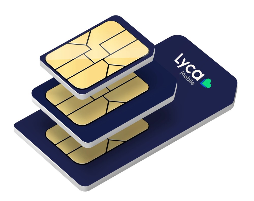 LycaMobile SIM Card on AT&T Network - $19 plan - 5GB data - 90 days