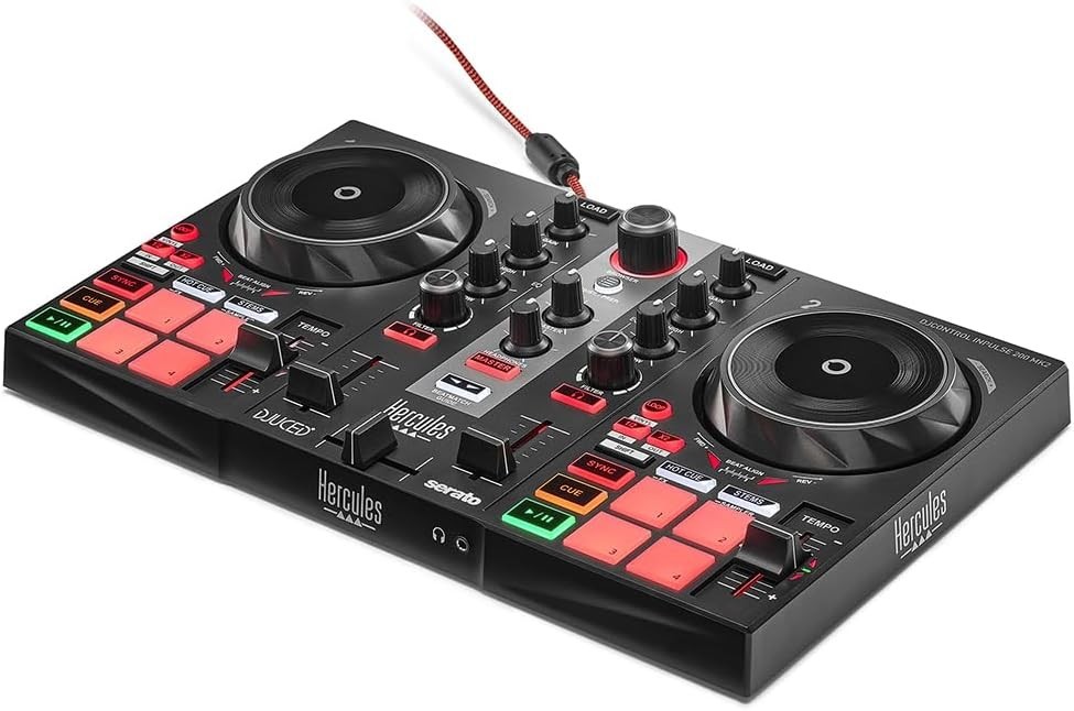 DJControl Inpulse 200 MK2 — Ideal DJ Controller for Learning to Mix — Softwar...