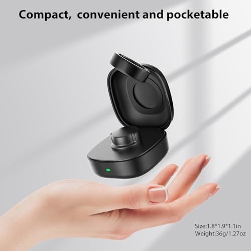 Wireless Charging Case Compatible with Ring Gen 3 Smart Ring Charging Size 10