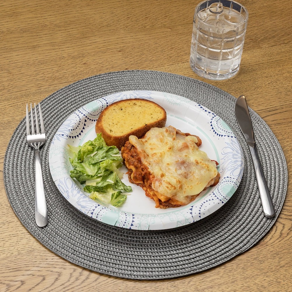 Great Value Disposable Paper Plates, 10", 150 Count