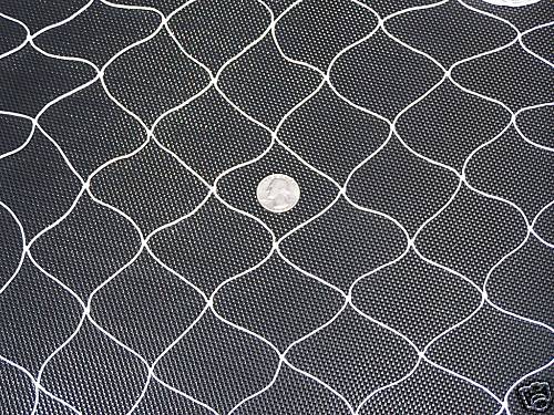 40' x 10' Soccer Barrier Lightweight Volleyball Basketball Sports Net 2" Mesh #7