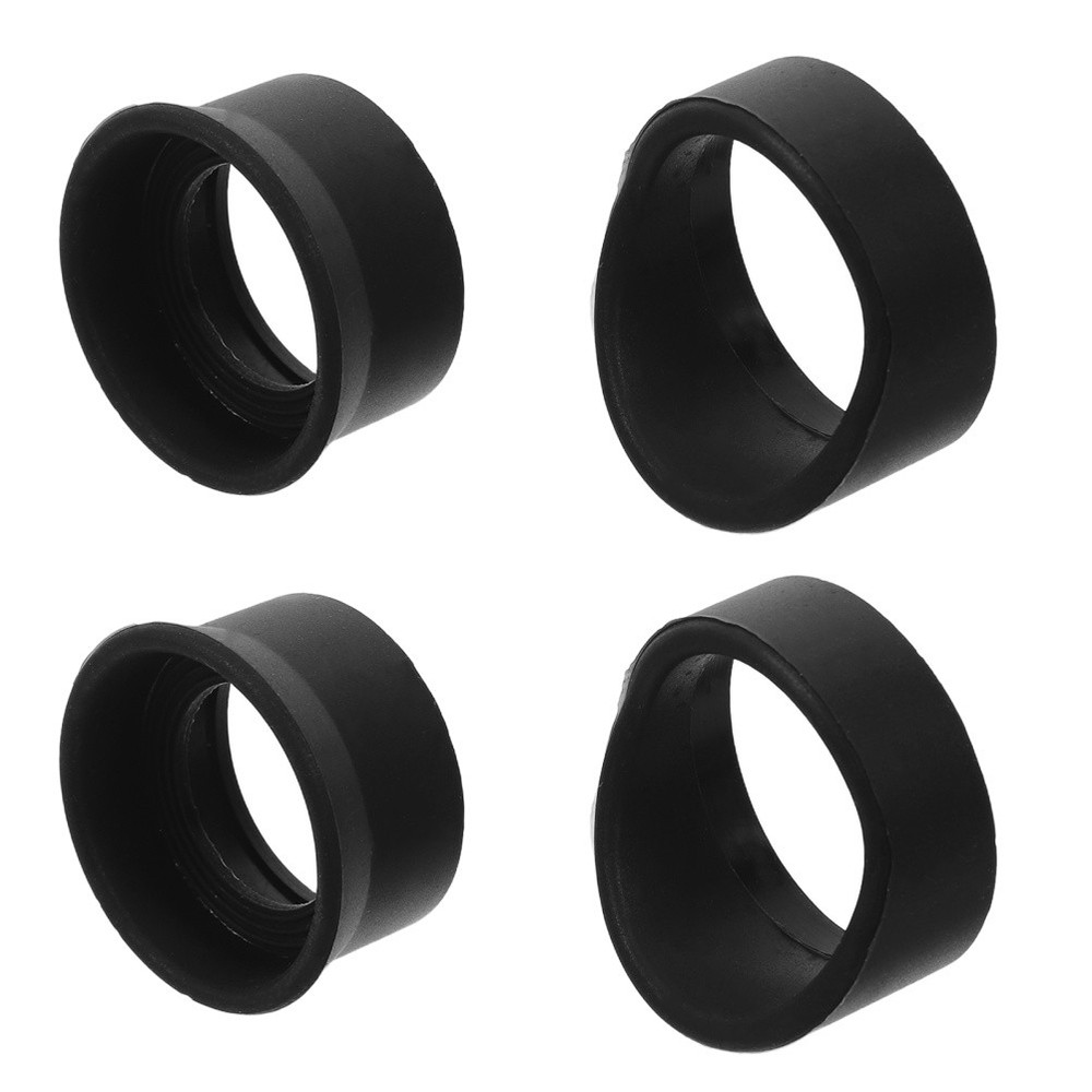 4 Pcs Scope Eyepiece Protector Guard Rubber Binocular Cups Replacement