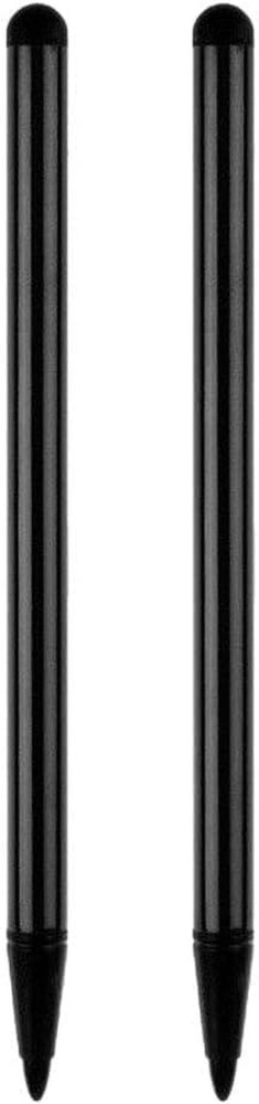 2pcs Black Stylus Pens for Universal Touch Screen Devices - Compatible with iPad