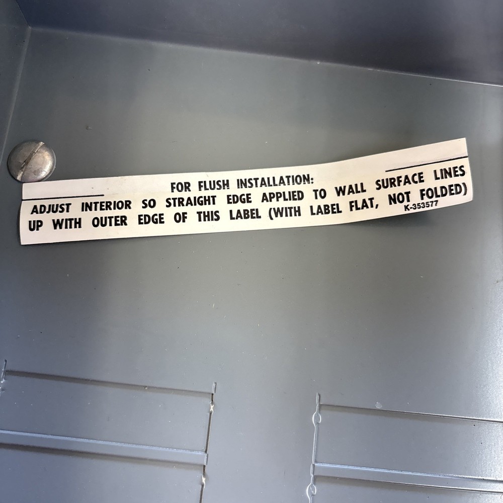 Square D NQOB-303 panelboard interior