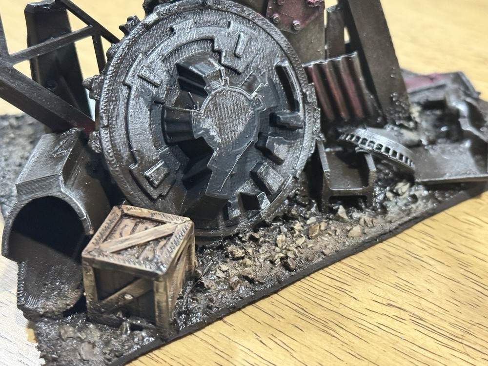 Warhammer 40k Post Apocalyptic Scatter terrain Table Top Custom