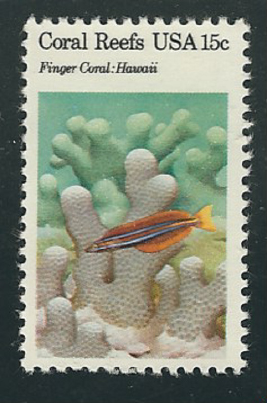 Scott #1830...15 Cent...Coral Reefs...4 Stamps