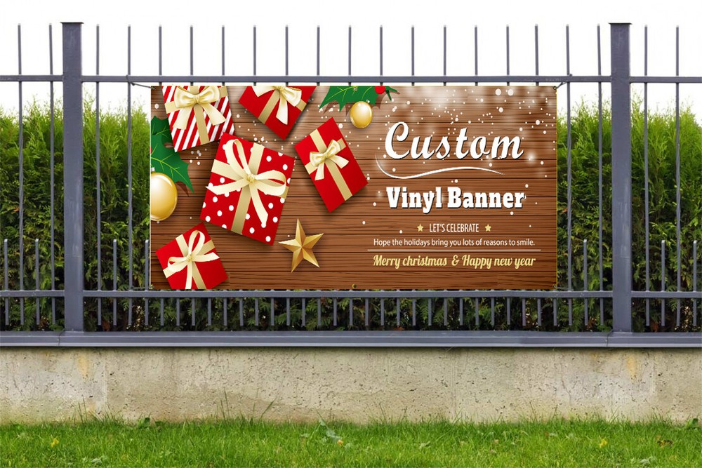 2' x 5' Custom Vinyl Banner 13oz High Quality Vinyl-Free Basic Design Include