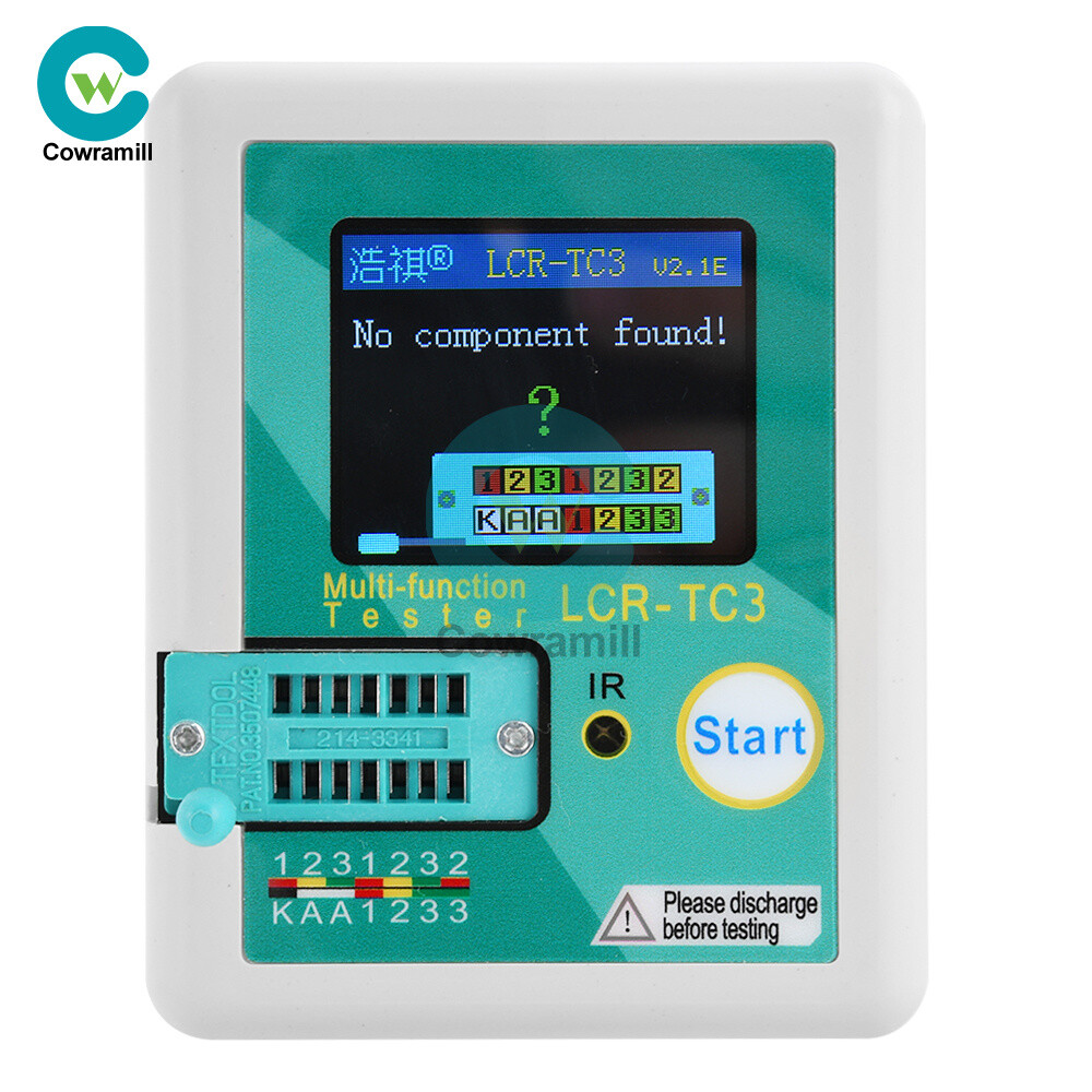 LCR-TC1 Multifunction Transistor Tester Diode Triode Capacitance Meter LCR ESR